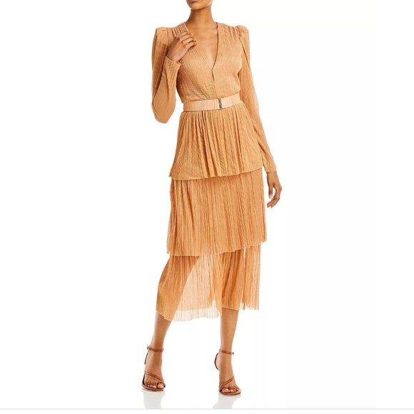 Sabina Musayev Dresses & Skirts - Sabina Musayev Carry Pleated Maxi Dress